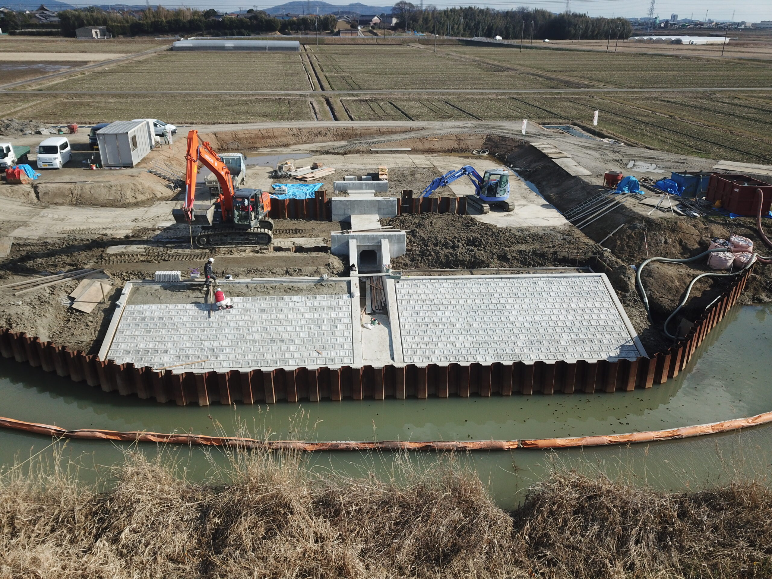 植村建設工業｜愛知県　安城市｜土木工事・下水工事・道路工事・河川工事