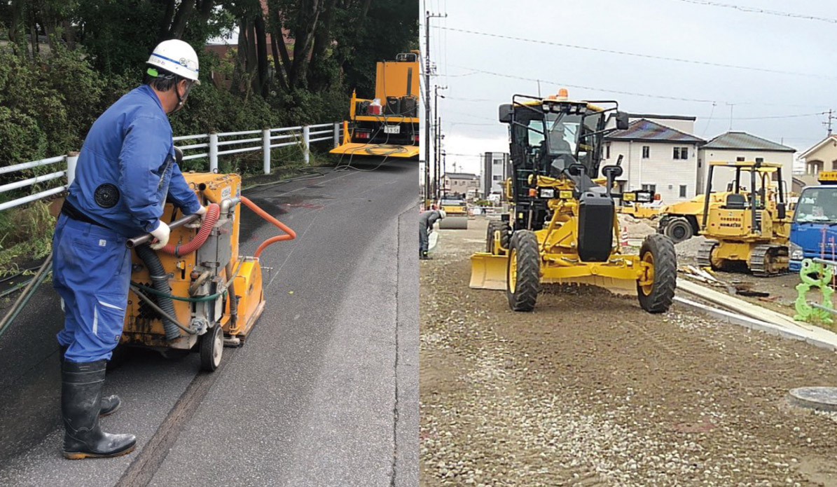 植村建設工業｜愛知県　安城市｜土木工事・下水工事・道路工事・河川工事